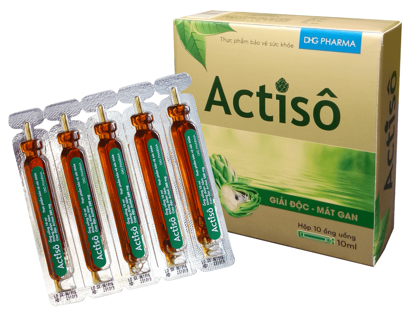 Actisô DHG Pharma (10 ống x 10ml)