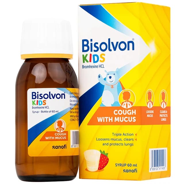 Siro Bisolvon Kids Sanofi (60ml