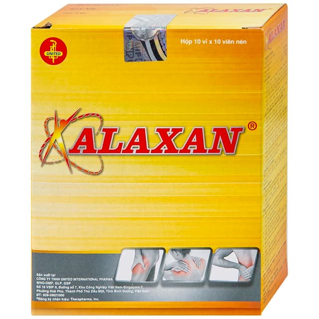 Thuốc Alaxan United (10 vỉ x 10 viên)