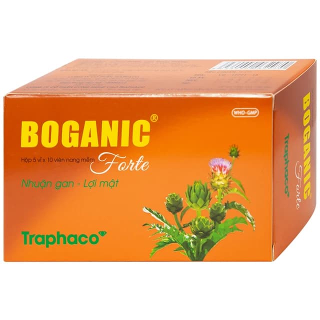 Thuốc Boganic Forte Traphaco (5 vỉ x 10 viên)