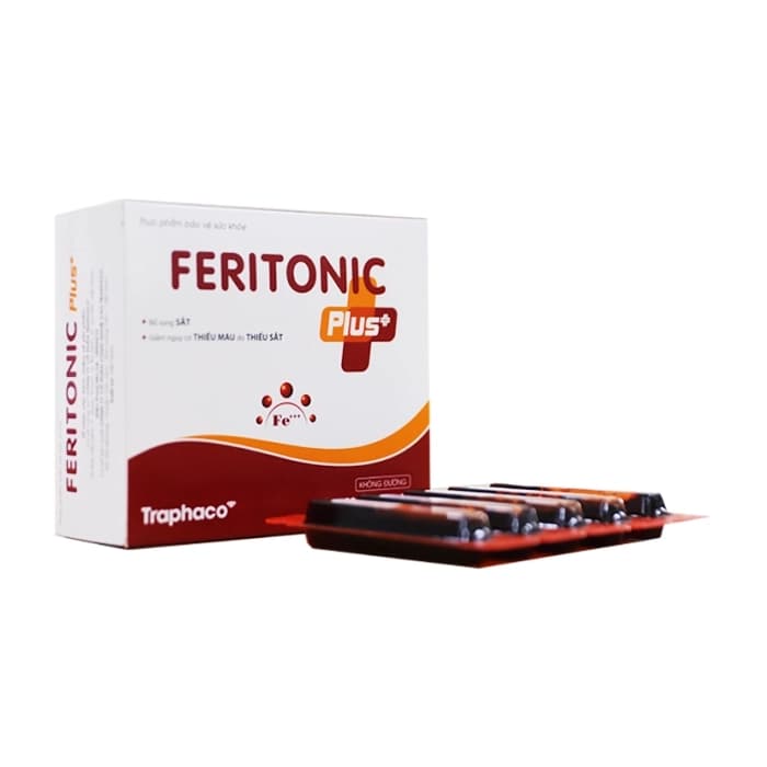 TPBVSK Feritonic Plus+ (Hộp 20 ống)