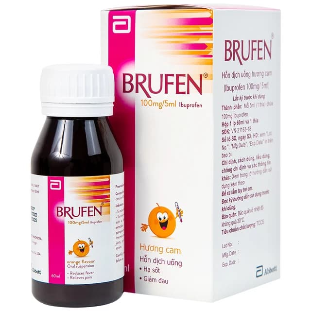 Hỗn dịch uống Brufen Abbott (60ml)