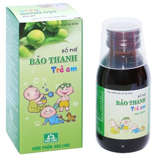 Siro Bổ Phế Bảo Thanh Trẻ Em (Lọ 100ml)