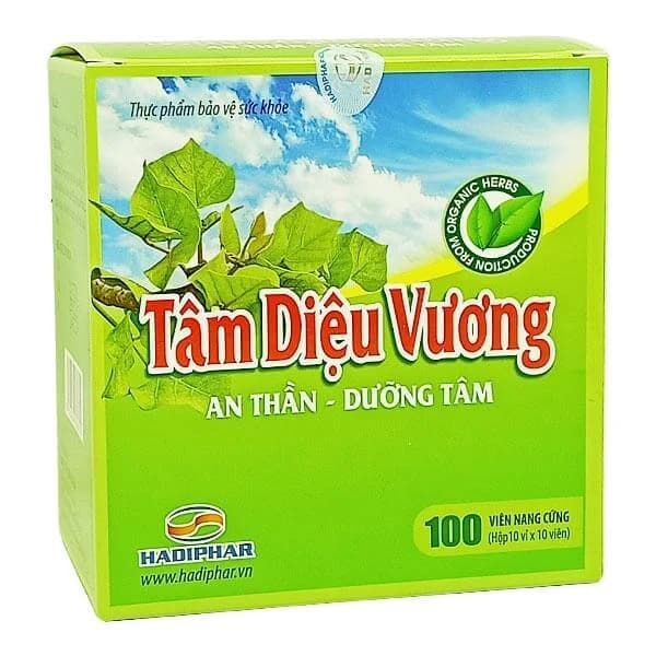 Tâm Diệu Vương Hadiphar (10vỉ x 10viên)