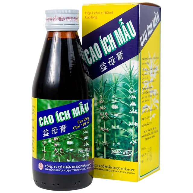 Thuốc Cao Ích Mẫu OPC (180ml)
