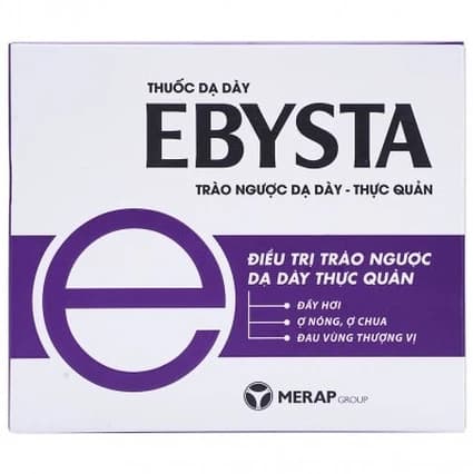 Thuốc dạ dày Ebysta Merap (20 gói x 10ml)
