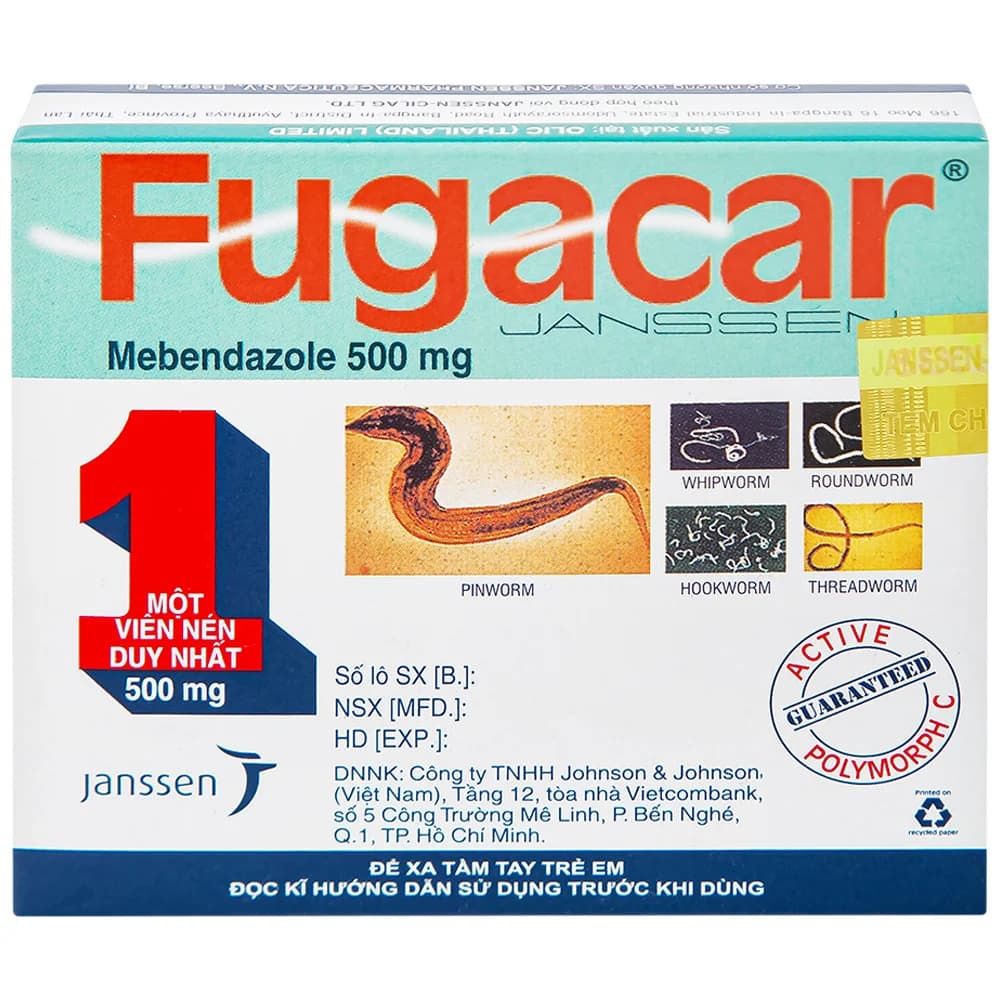 Thuốc Fugacar Janssen (1 viên)