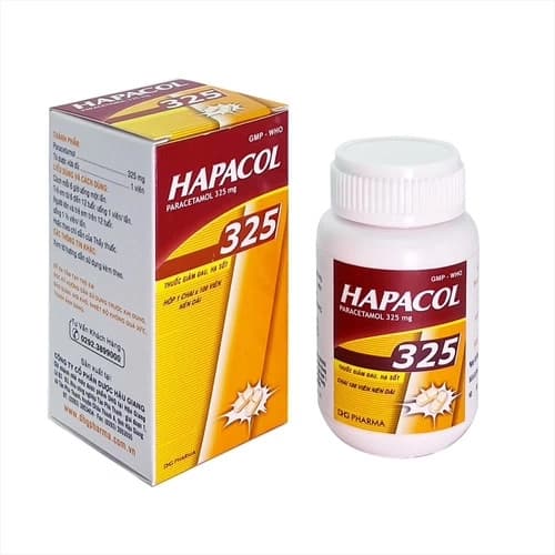 Thuốc Hapacol 325 DHG (100 viên)
