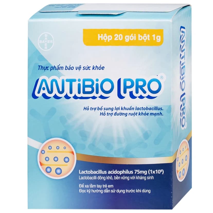 TPBVSK Antibio Pro (Hộp 20 gói x 1g)