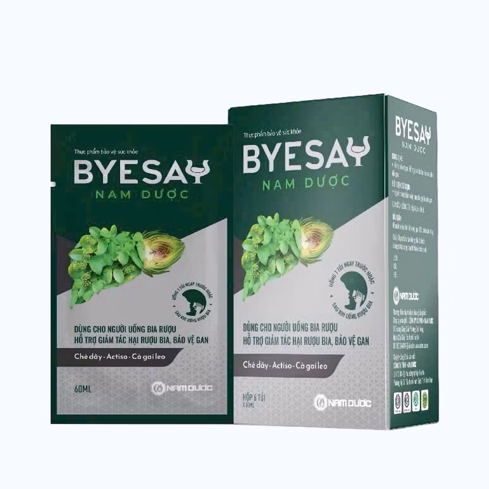 TPBVSK Bye Say Nam Dược (Hộp 6 túi x 60ml)