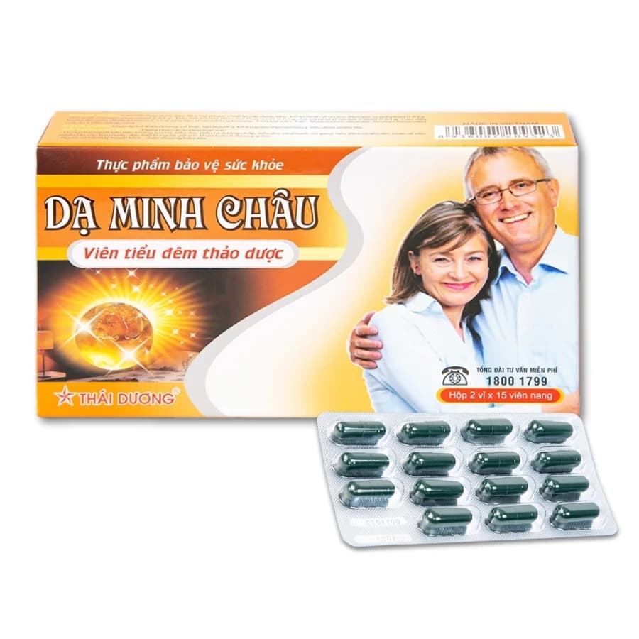 TPBVSK Dạ Minh Châu (2 vỉ x 15 viên)