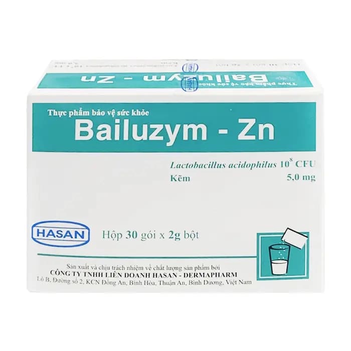 TPBVSK Men Vi Sinh Bailuzym - Zn