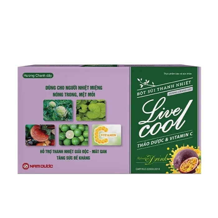 TPBVSK Nam Dược Live Cool (10 Gói x7g)
