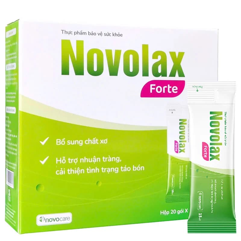 TPBVSK Novolax Forte (Hộp 20 gói)