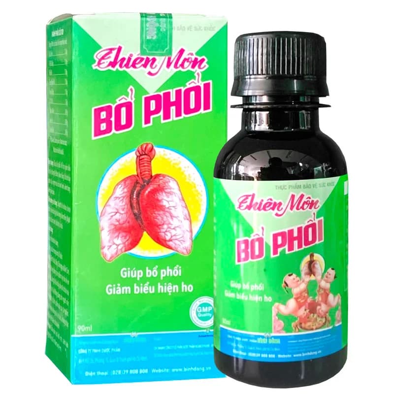 TPBVSK Thiên Môn Bổ Phổi Bình Đông (Chai 90ml )
