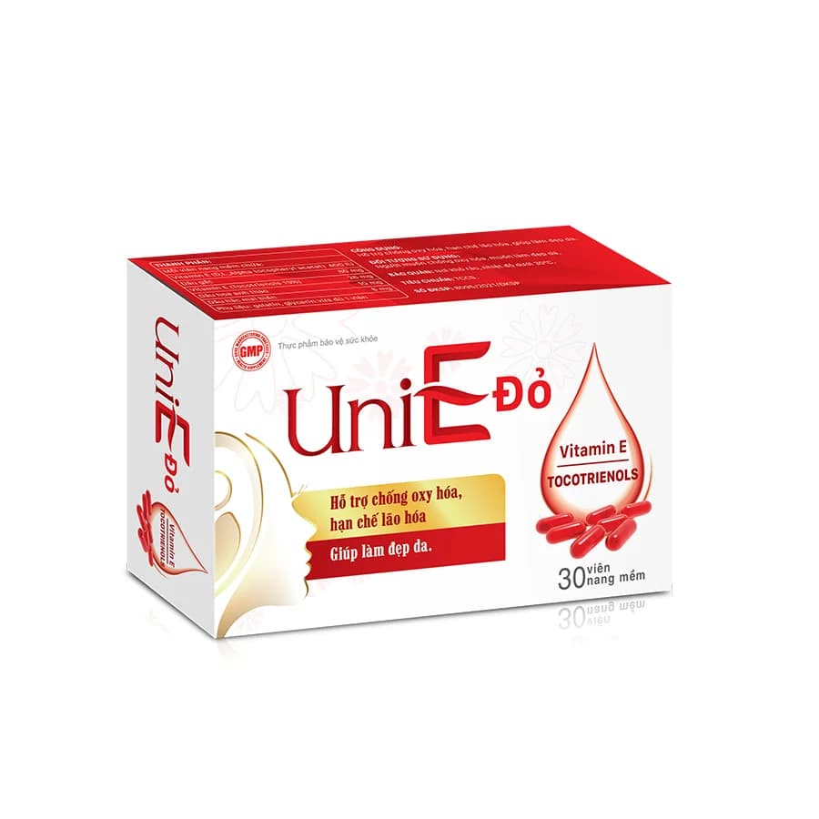 TPBVSK UniE Đỏ Meracine (30 viên)