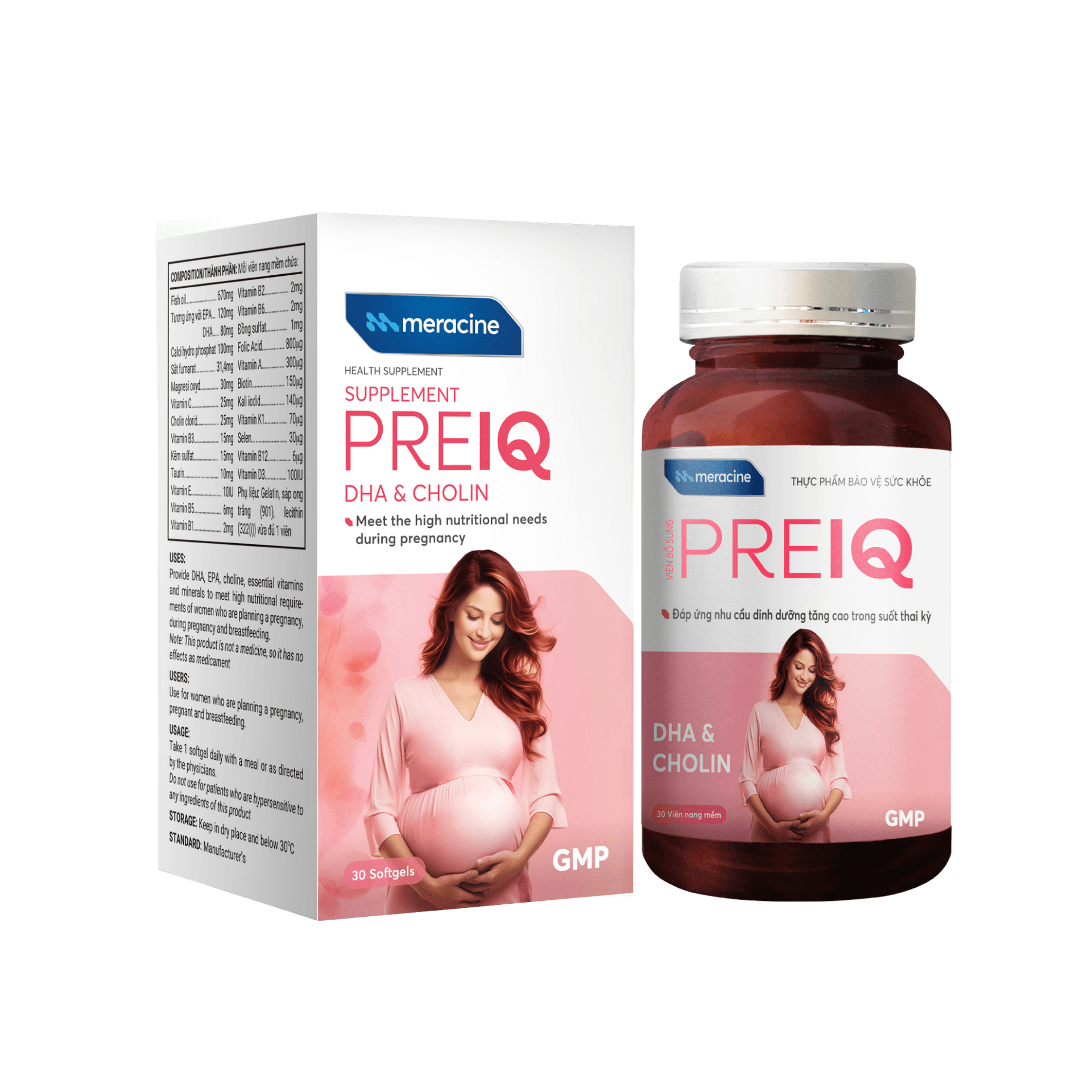 TPBVSK Viên Bổ Sung PreIQ (30viên)