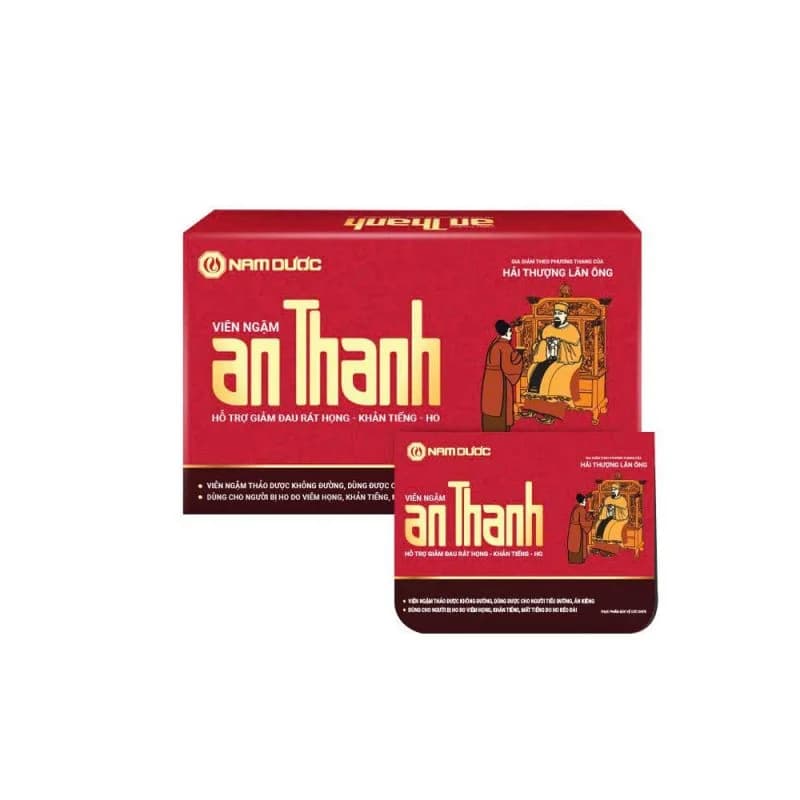TPBVSK Viên ngậm An Thanh (Hộp 10 vỉ x 4 viên)
