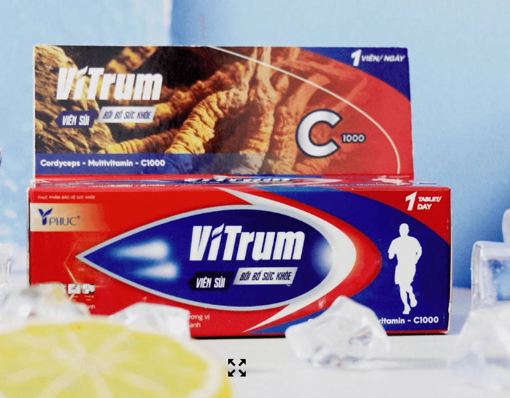 TPBVSK Viên Sủi Vitrum (Hộp 10 viên)