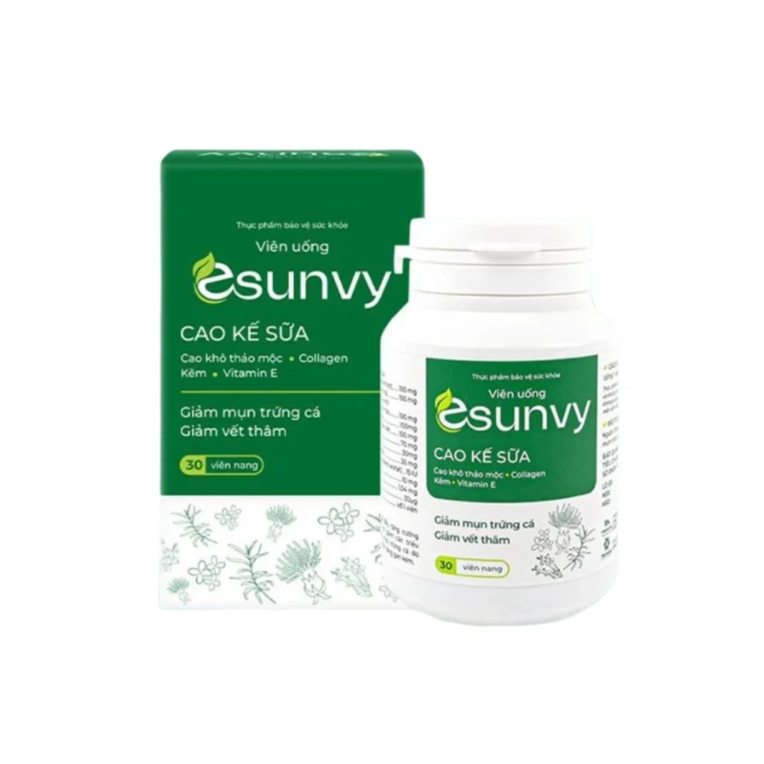 TPBVSK Viên uống Esunvy (Hộp 30 viên nang)