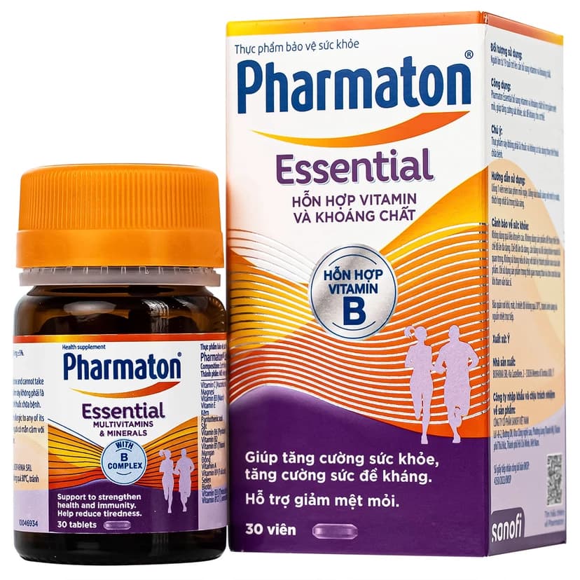 TPBVSK Viên uống Pharmaton Essential (Hộp 30 viên)