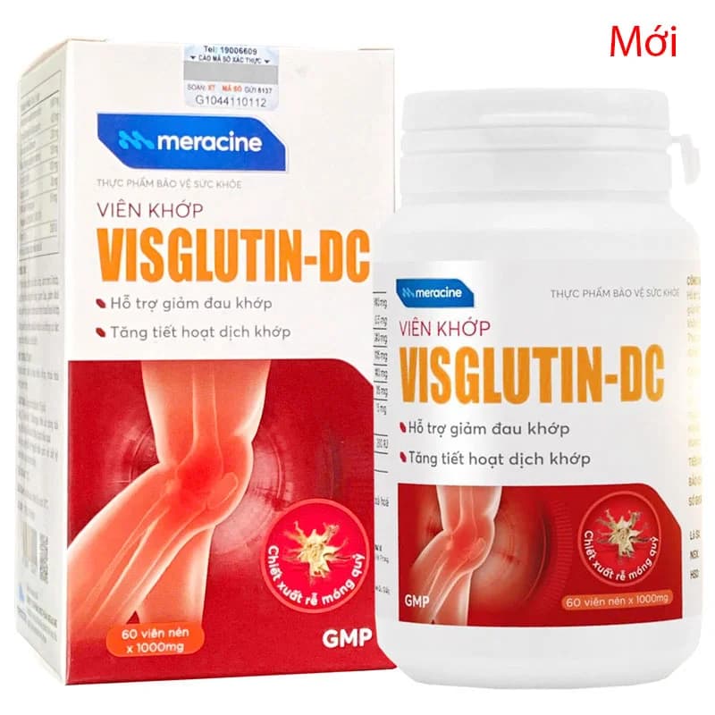 Visglutin-DC Meracine (Hộp 6 viên)