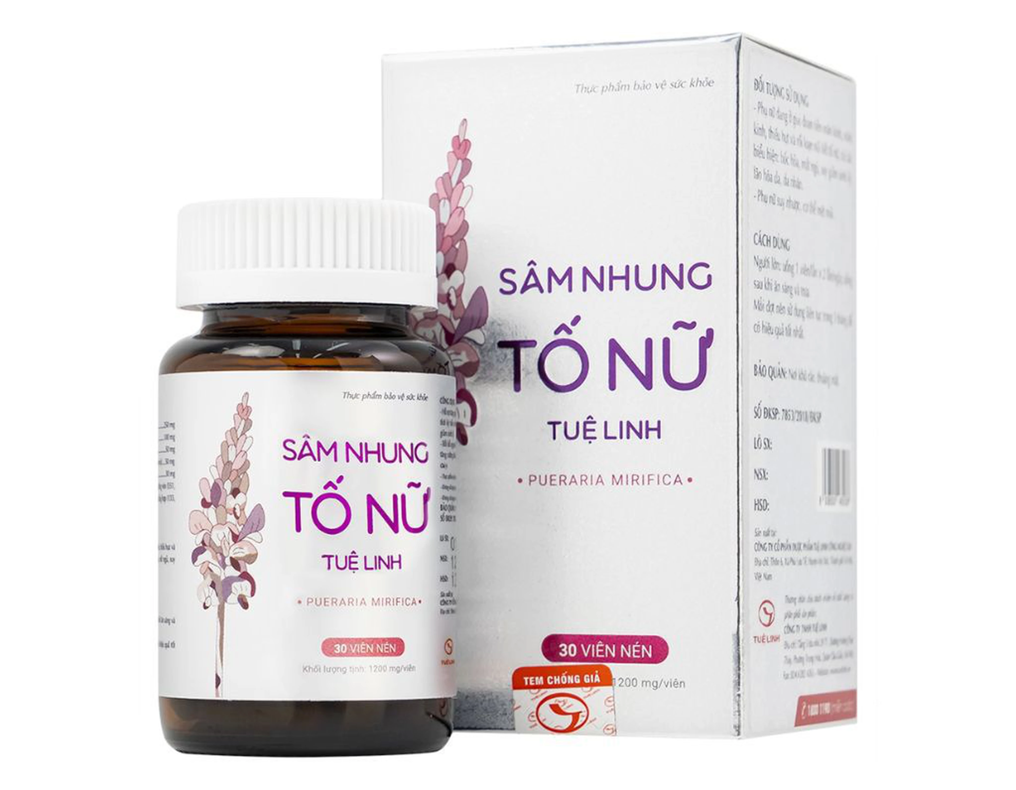 TPBVSK Sâm Nhung Tố Nữ Tuệ Linh (30 viên)